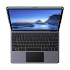 For iPad Air 13 2025 / iPad Pro 12.9 2022 DUX DUCIS MK Pro Series Floating Magnetic Keyboard Tablet Leather Case(Black) - 2