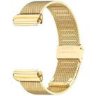 For Redmi Watch 3 xDfind Buckle Metal Steel Mesh Watch Band(Gold) - 2