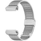 For Redmi Watch 3 xDfind Buckle Metal Steel Mesh Watch Band(Silver) - 2