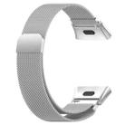 For Redmi Watch 3 xDfind Milanese Magnetic Metal Steel Mesh Watch Band(Silver) - 2