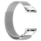 For Redmi Watch 3 xDfind Milanese Magnetic Metal Steel Mesh Watch Band(Silver) - 3
