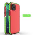 For iPhone 12 mini TPU Double-color Shockproof Protective Case(Fresh Green) - 2