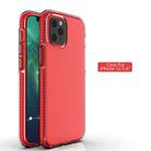 For iPhone 12 mini TPU Double-color Shockproof Protective Case(Red) - 2