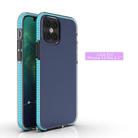 For iPhone 12 / 12 Pro TPU Double-color Shockproof Protective Case(Sky Blue) - 2