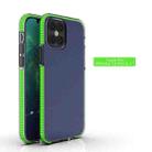 For iPhone 12 / 12 Pro TPU Double-color Shockproof Protective Case(Fresh Green) - 2