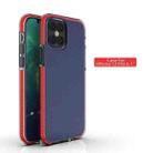 For iPhone 12 / 12 Pro TPU Double-color Shockproof Protective Case(Red) - 2