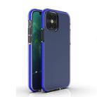 For iPhone 12 / 12 Pro TPU Double-color Shockproof Protective Case(Blue) - 1