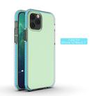 For iPhone 12 / 12 Pro TPU Double-color Shockproof Protective Case(Sky Blue) - 2