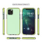 For iPhone 12 / 12 Pro TPU Double-color Shockproof Protective Case(Fresh Green) - 3