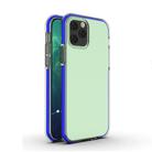 For iPhone 12 / 12 Pro TPU Double-color Shockproof Protective Case(Blue) - 1