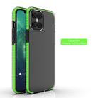 For iPhone 12 Pro Max TPU Double-color Shockproof Protective Case(Fresh Green) - 2