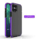 For iPhone 12 Pro Max TPU Double-color Shockproof Protective Case(Purple) - 2