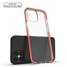 For iPhone 12 Pro Max TPU Double-color Shockproof Protective Case(Black) - 3