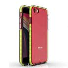 For iPhone SE 2022 / SE 2020 TPU Double-color Shockproof Protective Case(Yellow) - 1
