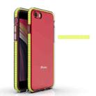 For iPhone SE 2022 / SE 2020 TPU Double-color Shockproof Protective Case(Yellow) - 2