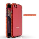 For iPhone SE 2022 / SE 2020 TPU Double-color Shockproof Protective Case(Orange) - 2