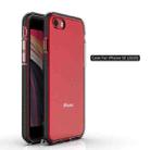 For iPhone SE 2022 / SE 2020 TPU Double-color Shockproof Protective Case(Black) - 2