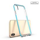For iPhone XS Max TPU Double-color Shockproof Protective Case(Sky Blue) - 3