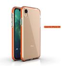 For iPhone XR TPU Double-color Shockproof Protective Case(Orange) - 2