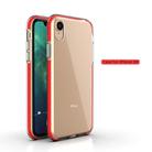 For iPhone XR TPU Double-color Shockproof Protective Case(Red) - 2
