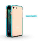 For iPhone 8 & 7 TPU Double-color Shockproof Protective Case(Sky Blue) - 2