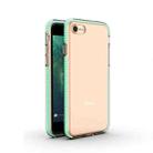 For iPhone 8 & 7 TPU Double-color Shockproof Protective Case(Mint Green) - 1