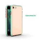 For iPhone 8 & 7 TPU Double-color Shockproof Protective Case(Mint Green) - 1