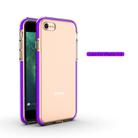 For iPhone 8 & 7 TPU Double-color Shockproof Protective Case(Purple) - 2