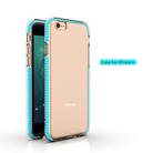 For iPhone 6 TPU Double-color Shockproof Protective Case(Sky Blue) - 2