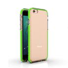 For iPhone 6 TPU Double-color Shockproof Protective Case(Fresh Green) - 1