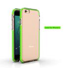 For iPhone 6 TPU Double-color Shockproof Protective Case(Fresh Green) - 2