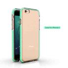 For iPhone 6 TPU Double-color Shockproof Protective Case(Mint Green) - 2