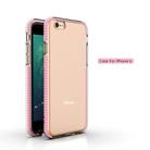 For iPhone 6 TPU Double-color Shockproof Protective Case(Pink) - 2