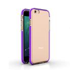 For iPhone 6 TPU Double-color Shockproof Protective Case(Purple) - 1