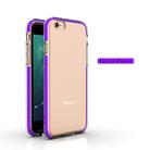 For iPhone 6 TPU Double-color Shockproof Protective Case(Purple) - 2