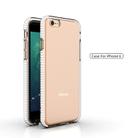 For iPhone 6 TPU Double-color Shockproof Protective Case(White) - 2