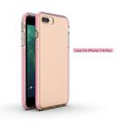 For iPhone 8 Plus & 7 Plus TPU Double-color Shockproof Protective Case(Pink) - 2