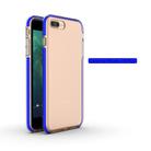 For iPhone 8 Plus & 7 Plus TPU Double-color Shockproof Protective Case(Blue) - 2