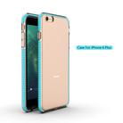 For iPhone 6 Plus TPU Double-color Shockproof Protective Case(Sky Blue) - 2