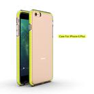 For iPhone 6 Plus TPU Double-color Shockproof Protective Case(Yellow) - 2