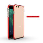 For iPhone 6 Plus TPU Double-color Shockproof Protective Case(Red) - 2