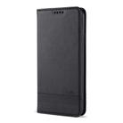For iPhone 12 / 12 Pro AZNS Magnetic Calf Texture Horizontal Flip Leather Case with Card Slots & Holder & Wallet(Black) - 2
