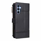 For Samsung Galaxy A16 / 26 Crossbody Strap RFID Blocking Zipper Wallet Leather Phone Case(Black) - 3
