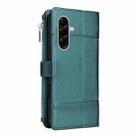 For Samsung Galaxy A56 5G Crossbody Strap RFID Blocking Zipper Wallet Leather Phone Case(Green) - 3