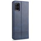 For Samsung Galaxy A71 AZNS Magnetic Calf Texture Horizontal Flip Leather Case with Card Slots & Holder & Wallet(Dark Blue) - 3