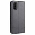 For Samsung Galaxy A71 AZNS Magnetic Calf Texture Horizontal Flip Leather Case with Card Slots & Holder & Wallet(Black) - 3