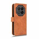 For Meizu Note 16 Skin Feel Magnetic Flip Leather Phone Case(Brown) - 3