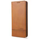 For vivo X30 / X30 Pro AZNS Magnetic Calf Texture Horizontal Flip Leather Case with Card Slots & Holder & Wallet(Light Brown) - 2