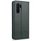 For vivo X30 / X30 Pro AZNS Magnetic Calf Texture Horizontal Flip Leather Case with Card Slots & Holder & Wallet(Dark Green) - 3