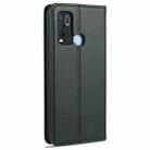 For vivo Y50 AZNS Magnetic Calf Texture Horizontal Flip Leather Case with Card Slots & Holder & Wallet(Dark Green) - 3